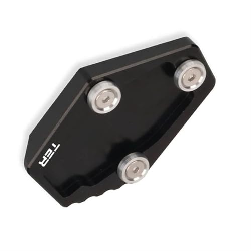 Motorrad Seitenständer 1 Motorrad-Seitenständer-Vergrößerungsverlängerung Für DUCATI MONSTER 821 2014 2015 2016(Nero)