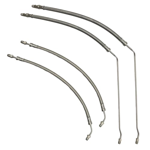 UOIENRT 32-864960 Two Trim Ram Hydraulic Cylinder Hose Kit, Replacement for Alpha Drives 1991-Up Replacement for Alpha I Gen I 16-3/16Inch and Gen II, Replaces 32-864959