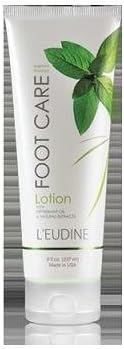 L'eudine Wonder Foot Care Lotion with Peppermint Oil & Natural Extracts, 8 fl oz.