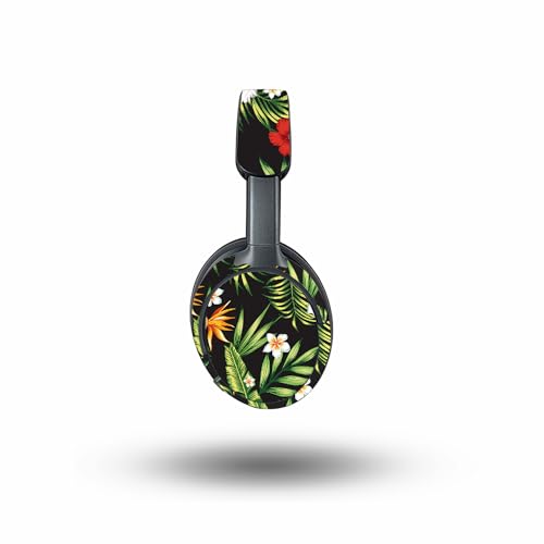 Image of MightySkins Skin Compatible with Bose QuietComfort Ultra - Dark Hibiscus | Protective, Durable, and Unique Vinyl Decal wrap Cover | Easy to Apply, Remove, and Change Styles