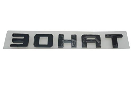 Image of 1Pc Rear Trunk Emblems Letter Badge Nameplate Compatible with Tahoe 2007-2019 (Glossy Shiny)