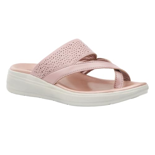 Image of Medifeet SoftStep X-Ring Toe Comfort Slides For Women's - CushionFlow Midsole Arch Support for All-Day Support