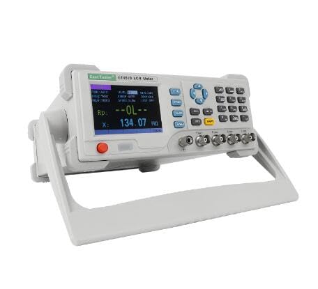 ET4410 LCR Meter Capacitance Meter 16points Hz,5 -Digit Display for L/C/R/Z etc. Wide Range: L (0.001µH - 9999H), C (0.001pF - 99.999mF), R (0.0001Ω - 99.99MΩ). Accuracy 0.1%
