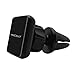 Macally Magnetic Car Air Vent Phone Holder Mount with Super Strong Magnets for Apple iPhone Xs Max Xr X 8 7 Plus, Samsung Galaxy S10 S10 Plus S10E S9 S8 S7, Note 9 Note 8, LG, GPS, and More