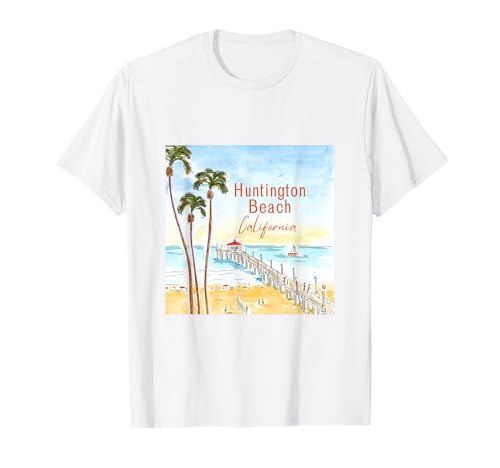 Huntington Beach California - Surf City USA Geschenk T-Shirt