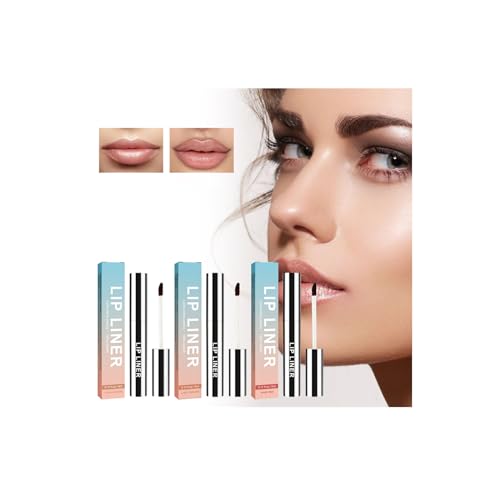 SWEETSHION Peel Off Lip Liner | Matte Nude Lip Tattoo Liner | Outlining Lip Shape Long Lasting Lip Stain | Showing Natural Lip Color, Soft Delicate Lip Blam Lip Liner