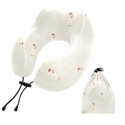 Almohada de espuma viscoelástica para cuello 27x24 cm miniatura 1
