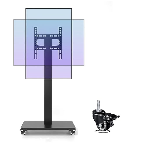 Soporte de Piso para TV de 32-65 Pulgadas con Ruedas miniatura 1