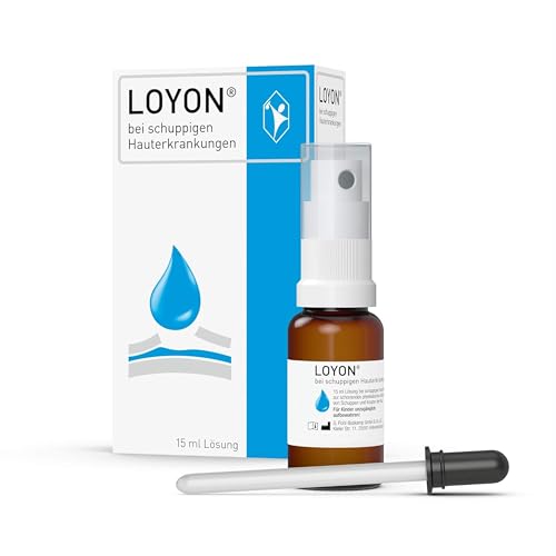 LOYON, 15 ml: Sanfte & konsequente Lösung zur Entfernung von Hautschuppen und Krusten, bei Schuppenflechte, Milchschorf, Kopfgneis, seborrhoischem Ekzem