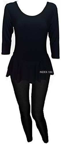 IndexLadies Modest Cover Up Islamic Swimming Swim Costume Swimsuit Shorts Leggings (Legging Set
