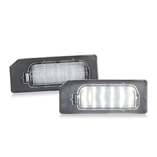 Luz trasera placa matrícula ASX RVR Outlander Sport reemplazo bombilla blanca LED 2011-2020