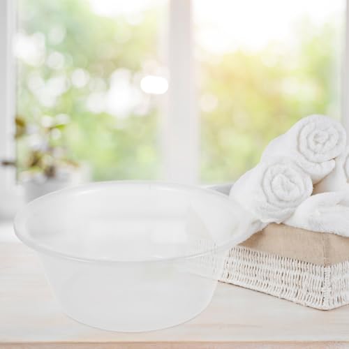 Tina Transparente Grande para Spa de Pies de Plástico Resistente miniatura 6