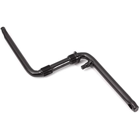 Einteilige KHE BMX Fauber Kurbel OPC 170mm schwarz geschmiedet 4130 CrMo Cover
