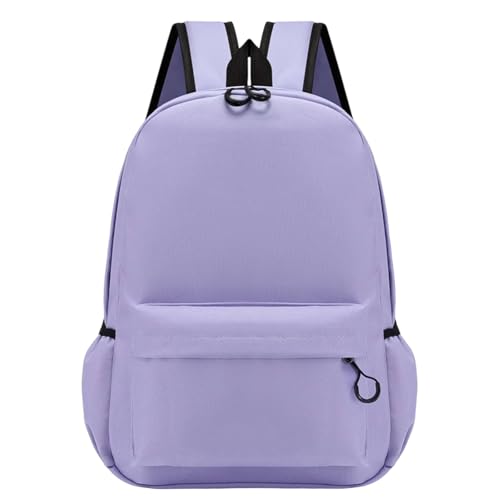 Sac à dos d'école enfants violet léger pour étudiant voyage