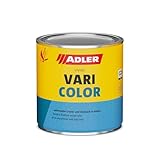 ADLER Varicolor, 750ml, C12 116/7 Eislaufplatz, Grau, universell, Holz- und Metalllack, wasserbasiert, schnelltrocknend, seidenmatt