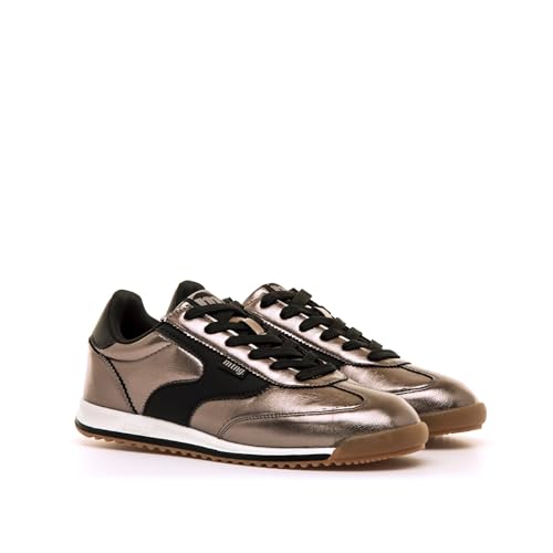 Mtng Para Mujer. 60858 Zapatillas Olympic Bronce (38), Tela, Plano, Cordones, Casual - 5