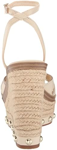 Vince Camuto Women's Parnesia Embellished Wedge Sandal, Warm Vanilla, 11 | Image 2