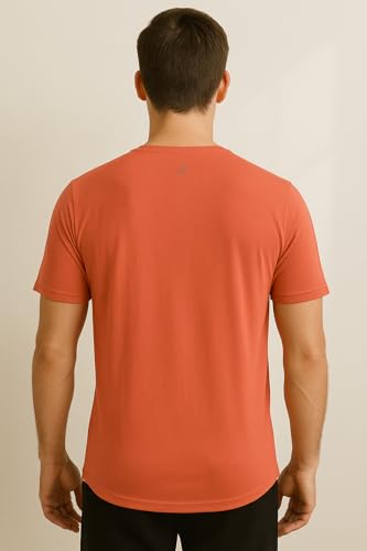 Image of Force NXT Anti Viral Anti Odour Cool Men Round Neck T-Shirt | Sportswear Breathable Solid Men T-Shirt for Gym, Running, Workout, and Casual Wear | Pack of 5