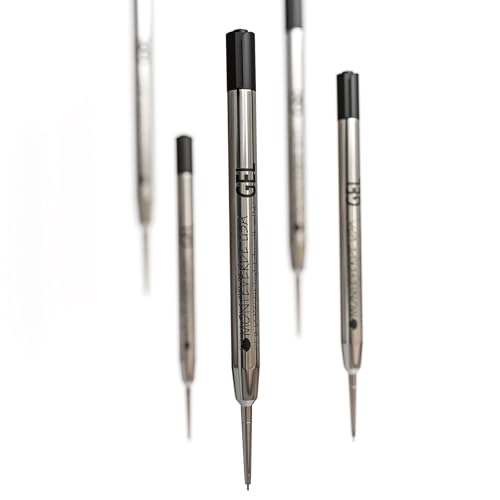 Image of Monteverde Capless Gel Refill (to fit Parker), 0.5 mm Extra Fine Needle Point, Black