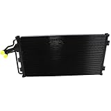 Kool Vue A/C Condenser Compatible with Chevrolet S10 1994-2004, Blazer 1995-2005, GMC Envoy 2002-2005, Sonoma 2.2L, 4.2L, 4.3L, 5.3L