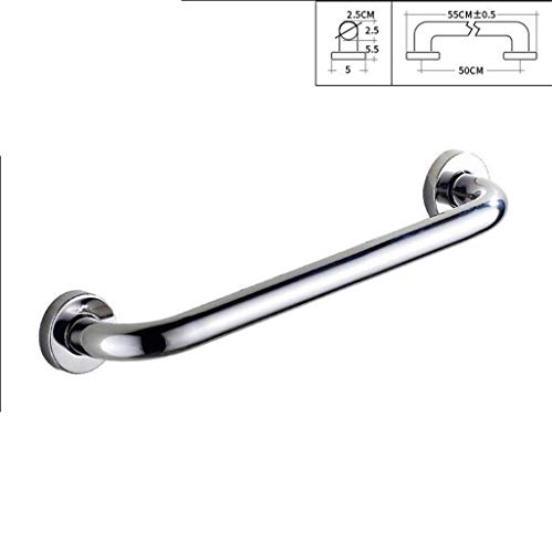 Barra de Apoyo de Seguridad para baño para discapacitados, Barra de Apoyo para baño de Acero Inoxidable, Soporte de Toalla Recto montado en la pared/30 cm