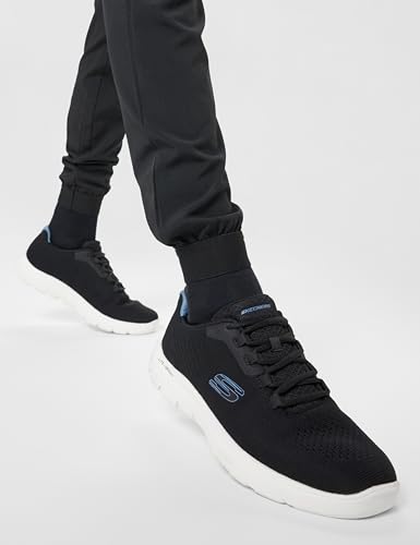 Image of Skechers Mens Summits Black Casual Sneakers, 7 UK