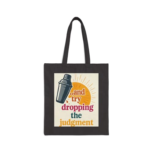 Let's Shake Things Up-Drop Judgement - Tote Bag, Reusable Grocery Bag, Tote, Shopping Bag, Funny Tote, Funny Bag, Gym Bag2