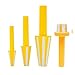 Spindle Cleaning Rod BT30 BT40 BT50 ISO10 25 HSK32 HSK40 HSK50 HSK63A HSK63F HSK Spindle Cleaning Rod Cleaner Brush Taper Collet Holder Wipe CNC Tool(1PCS,HSK50A)