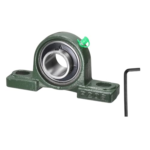 uxcell UCP206-20 �s���[�u���b�N�x�A�����O�A1-1/4�C���`�{�A�Z���t�A���C�����g�A�\���b�h���S�x�[�X�A�N�����X�`�[���t�����W�}�E���g�s���[�u���b�N�{�[���x�A�����O�A(ABEC3)