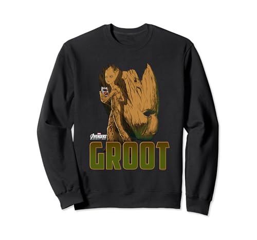 Image of Avengers Infinity War Groot Character Sweatshirt
