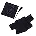 WINOMO 2 Pièces en Peluche Jouet Graduation Costume Docteur Cap Vêtements Poupée Animaux Chapeau Coiffures Parti Nouveauté Robe up Show Fournitures Vert 12 Pouces