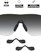 Pieza de repuesto de silicona negra para almohadillas nasales de Oakley Radar Path/RADARLOCK/Oakley Radar EV EVZERO/Gafas de sol 3