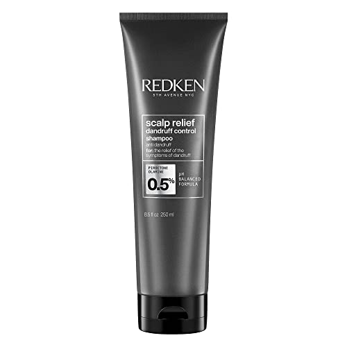 Redken Haarshampoo für trockene undschuppige Kopfhaut, Mit Lavendelextrakt und Glyzerin, Scalp Relief Dandruff Control Shampoo, 1 x 250 ml Cover