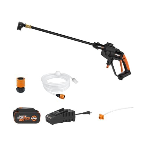 WORX Hydroshot 20V Power Share 320 PSI Portable Power Cleaner -WG620 (Battery & Charger Included)