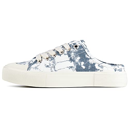 Jenn Ardor Women Canvas Mules Sneakers Backless Slipper Canvas Shoes Loafers Slip-On Walking Flats Shoes #TOP5