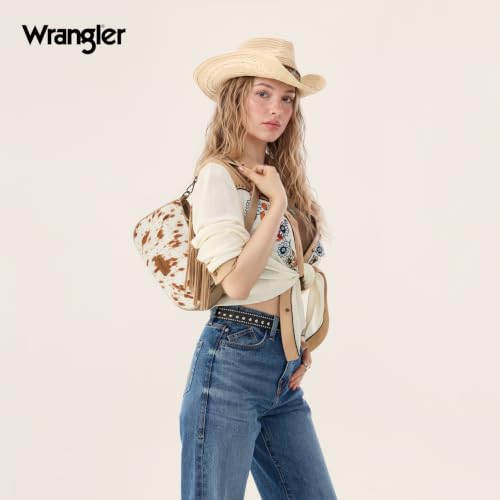 Image of Wrangler Shoulder Bag for Women Western Small Purse Hobo Handbag