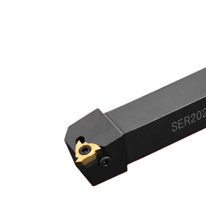 1pc SER1010H11 SER1212H16/11 SER1616H16/11 SER2020K SER2525M External Thread Turning Tool CNC Tool Holder SER SEL Lathe Cutter Bar(SER1616H16)
