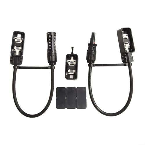 Solar Panel 3-Split Junction Box 1500V/30A IP67 Photovoltaic Module Confluence Box with High Current...