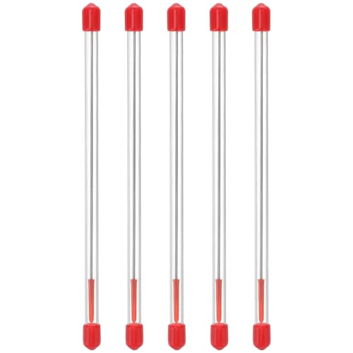 Agujas de aerógrafo de 0,3mm de acero inoxidable en juego de 5 piezas para sustitución de boquillas