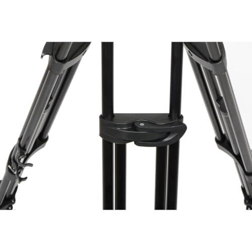 Image of Manfrotto MVH502A,546GB-1 Professional Fluid Video System with Aluminum Tripod and Ground Spreader (Black)