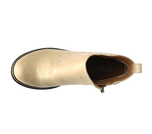 Corkys Footwear Hey Girl Womens Bite Me Bootie - Featuring a 3-Inch Heel, A Full Side Zip, Elastic Gore In The Upper From A Customizable Fit, and Cushioned Insoles4