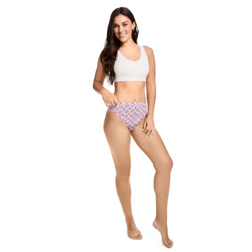 Image of Jockey Women's Underwear 100% Cotton Elance French Cut - 3 Pack