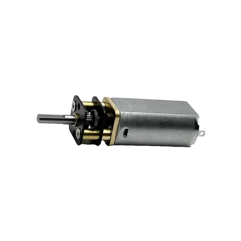 Motorreductor 050 DC 3V a 12V con caja de cambios metálica de baja velocidad 118RPM para bricolaje