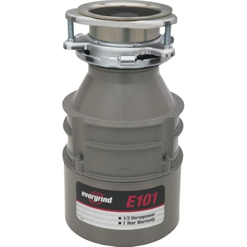 Evergrind E101 1/3 HP Garbage Disposer