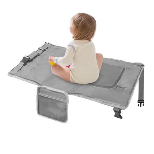 Vitsrisea Cama de avión para niños | Extensión para Asiento de avión Infantil | Alfombrilla Antideslizante, de Cabina de Vuelo para Fin de Semana de Coche Gimnasio Viajes Largos