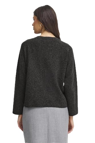 fransa Strickpullover FRNOAH XS, Charcoal Melange