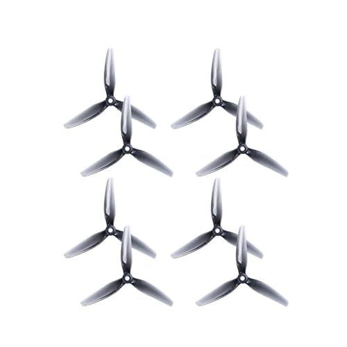 Hélices S5 5040 5 pouces tri-pales pour drone FPV freestyle et quadcopter racing