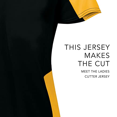 Augusta Sportswear Women's Cutter Softball Jersey-Stylish and Lightweight V-Neck Tee Active Comfort2