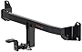 CURT 115303 Class 1 Trailer Hitch with Ball Mount, 1-1/4-In Receiver, Fits Select BMW X2