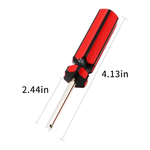 Image of C-HORSE 10 Pcs Valve Core Removal Tool - Screwdriver Valve Stem Core Remover 6523339 for Car, Motorcycle, Truck & Bike Tire Repair - Universal Fit, Easy Grip Handle, Automotive Tool Kit